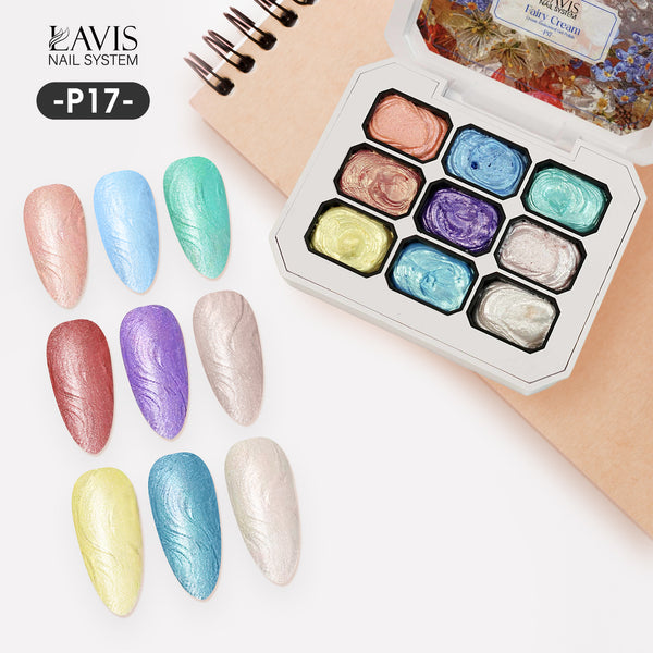LAVIS Pat Pat Gel - Ombre Gel Palette - Painting Gel