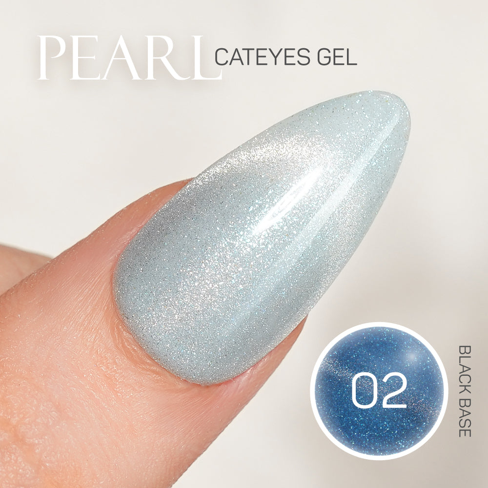 LDS 02 - Gel Polish 0.5 oz - Pearl Veil Cat Eyes