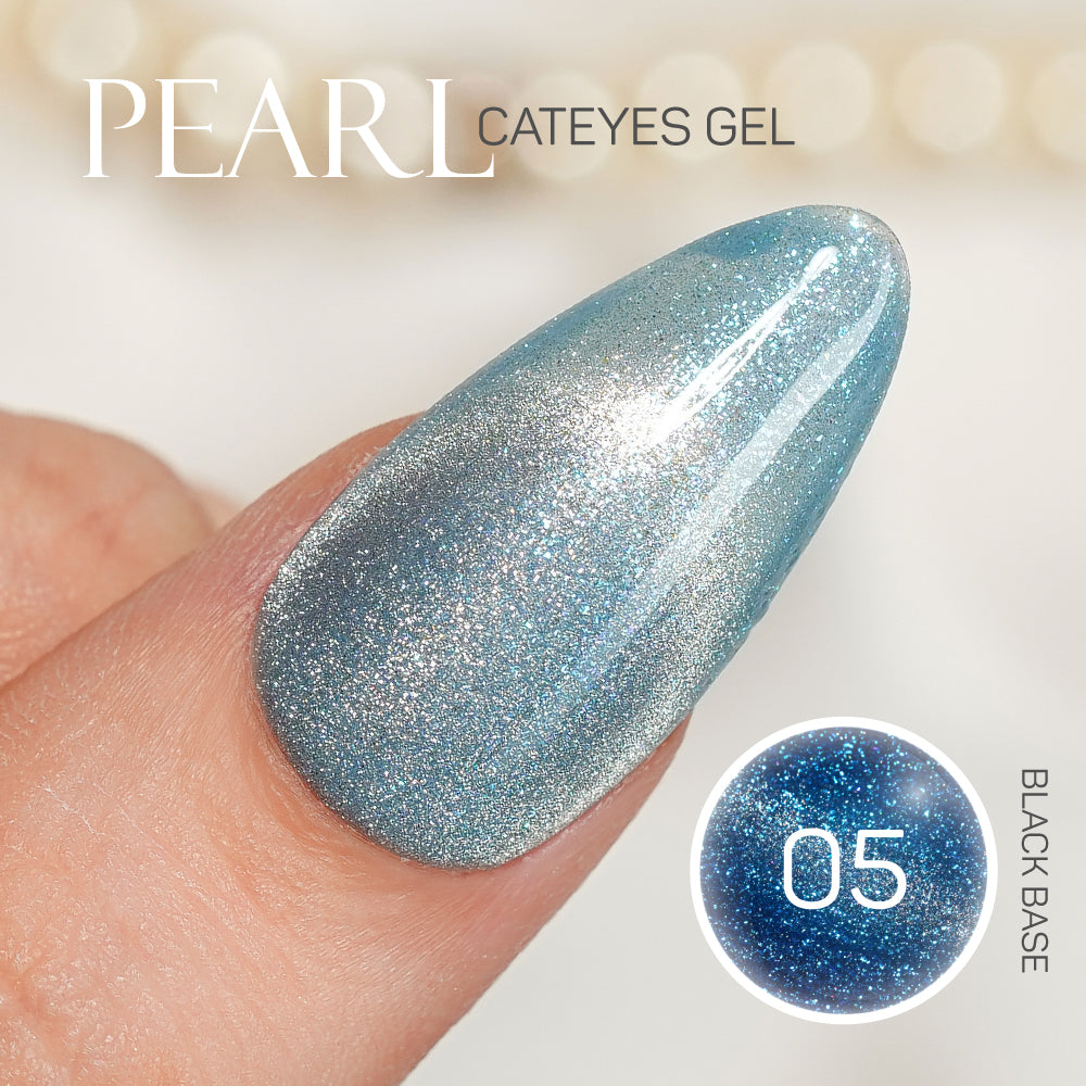 LDS 05 - Gel Polish 0.5 oz - Pearl Veil Cat Eyes