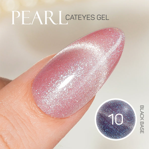 LDS 10 - Gel Polish 0.5 oz - Pearl Veil Cat Eyes