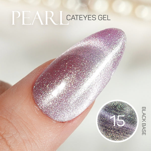 LDS 15 - Gel Polish 0.5 oz - Pearl Veil Cat Eyes