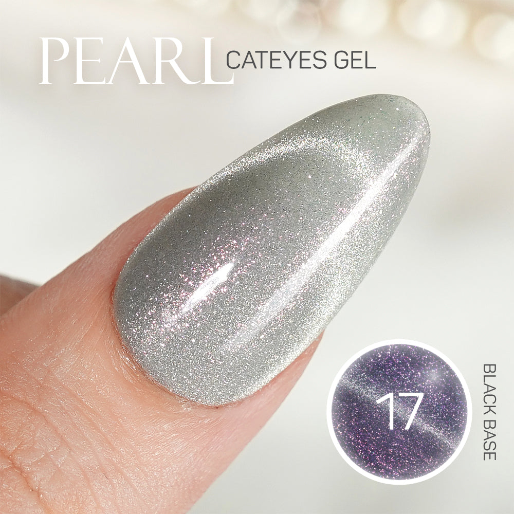 LDS 17 - Gel Polish 0.5 oz - Pearl Veil Cat Eyes