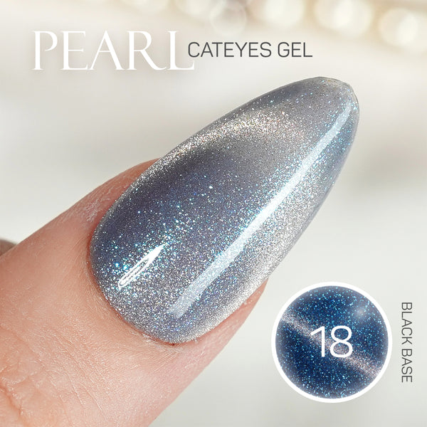 LDS 18 - Gel Polish 0.5 oz - Pearl Veil Cat Eyes