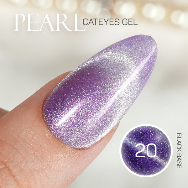 LDS 20 - Gel Polish 0.5 oz - Pearl Veil Cat Eyes