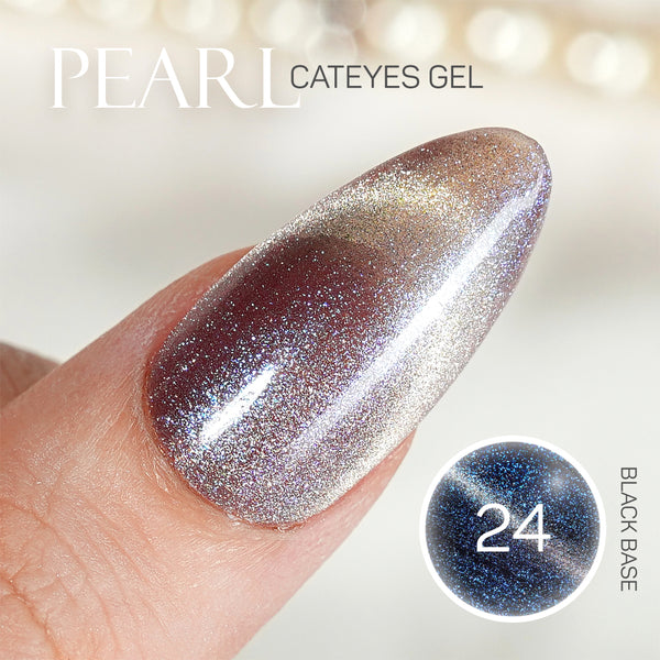 LDS 24 - Gel Polish 0.5 oz - Pearl Veil Cat Eyes