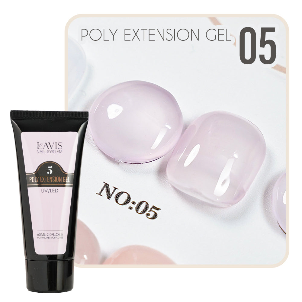 LAVIS Poly Extension Gel 5 UV/LED 60ml