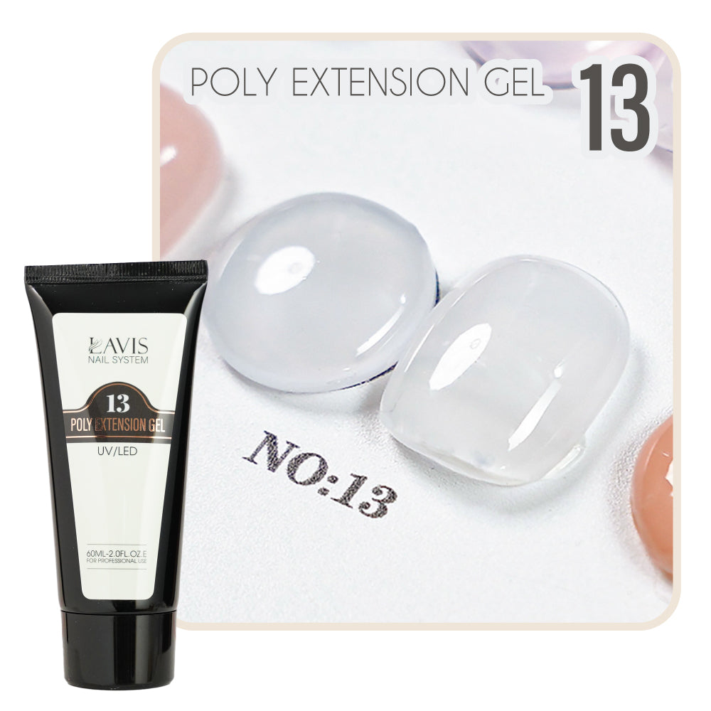 LAVIS Poly Extension Gel 13 UV/LED 60ml