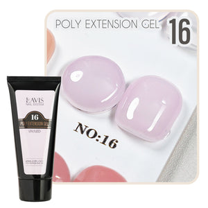 LAVIS Poly Extension Gel 16 UV/LED 60ml