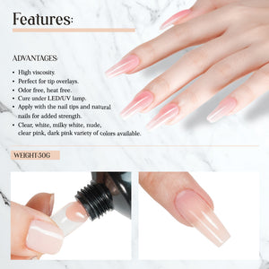 LAVIS NON STICKY NAIL EXTENSION POLY GEL 16