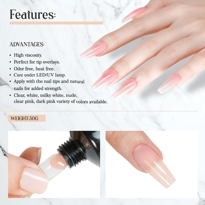 LAVIS NON STICKY NAIL EXTENSION POLY GEL 11