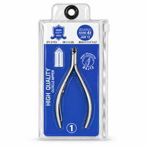 Nail Cuticle Nipper R4J12 - Round 4mm - Jaw 12