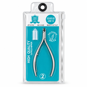 Nail Cuticle Nipper R6J14 - Round 6mm - Jaw 14
