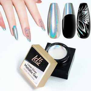 LDS Metalic Laser Silver Gel