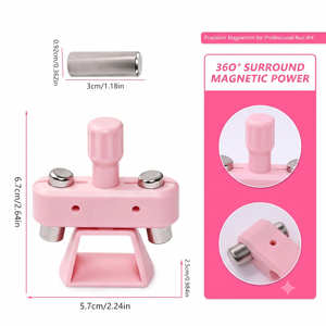 360° Rotating Gyroscope Magnet - Pink