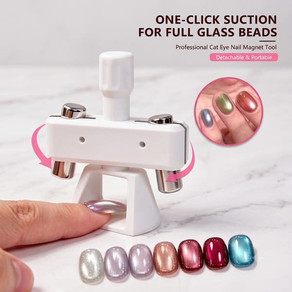 360° Rotating Gyroscope Magnet - Pink