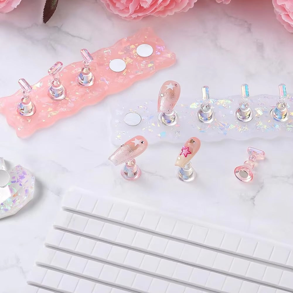 Aurora Nail Stand Pink
