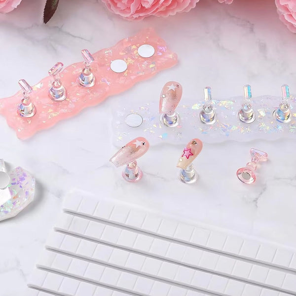 Aurora Nail Stand Pink