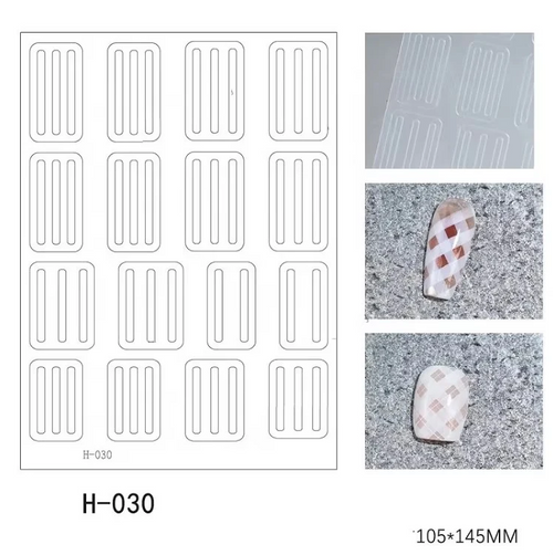 Nail Sticker Stencils