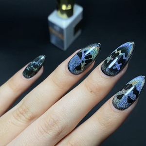 Halloween Nail Sticker Stencil