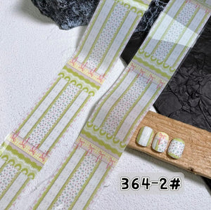 Nail Transfer Foil 1 - Spring Flower & Pattern - M364