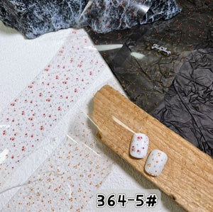 Nail Transfer Foil 1 - Spring Flower & Pattern - M364