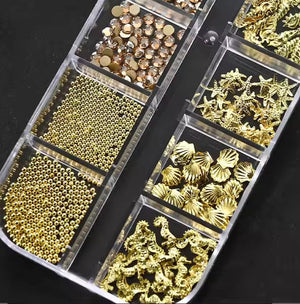 12Gird 3D Starfish Shell Pearl Ocean