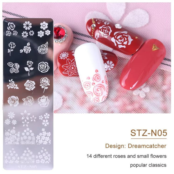 Nail Art Templates STZ-N05