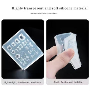 3D Nail Charm Mold 14 - Cat