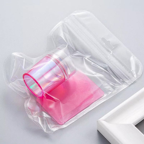 Silicone French Tip Nail Stamper Set