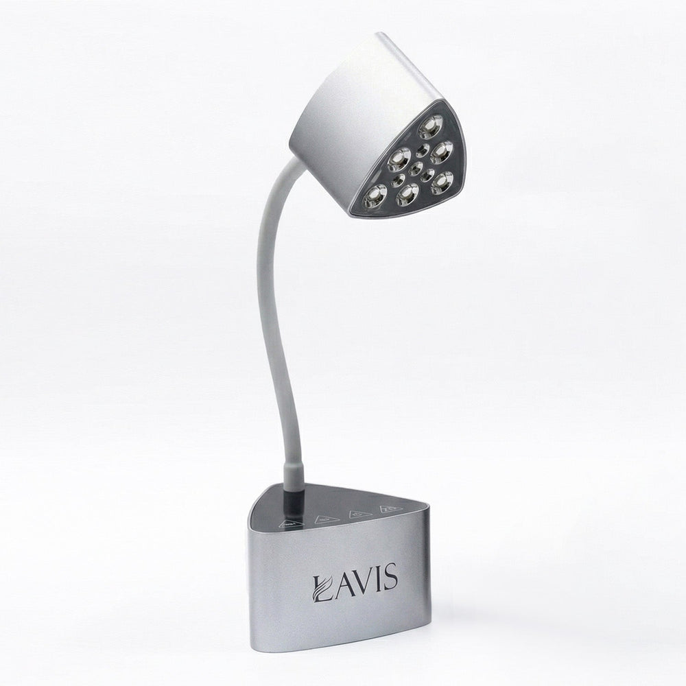 LAVIS Mini Desktop Nail Lamp - Silver