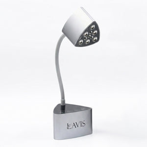 LAVIS Mini Desktop Nail Lamp - Silver
