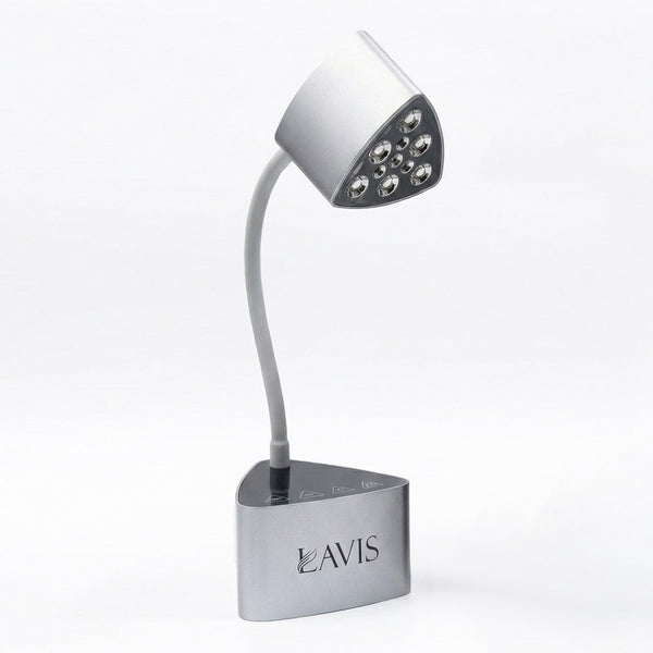 LAVIS Mini Desktop Nail Lamp - Silver