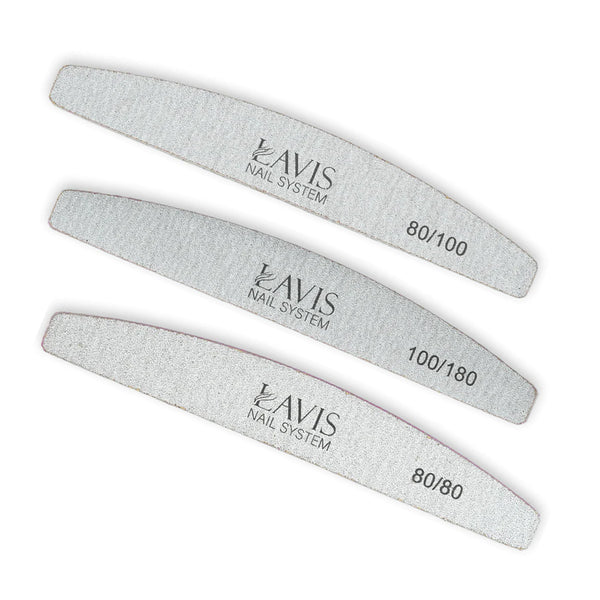 Set Lavis Halfmoon Nail Files