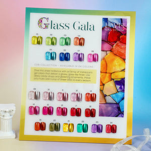 LAVIS C08 - 19 - Gel Polish 0.5 oz - Glass Gala Collection