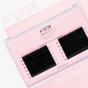 A’dor Beauty Volume Eyelash Extension 0.07C - 12MM