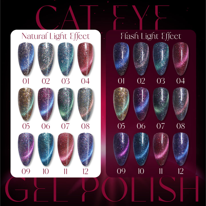 LAVIS Cat Eye CE13 - 12 - Gel Polish 0.5 oz -  Luminous Sky Collection