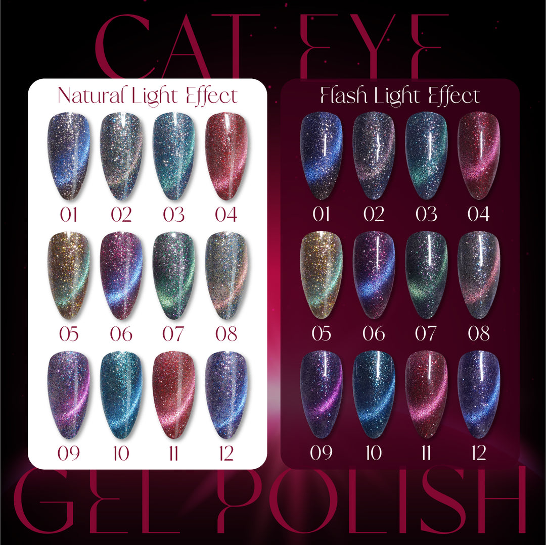 LAVIS Cat Eye CE13 - 09 - Gel Polish 0.5 oz -  Luminous Sky Collection