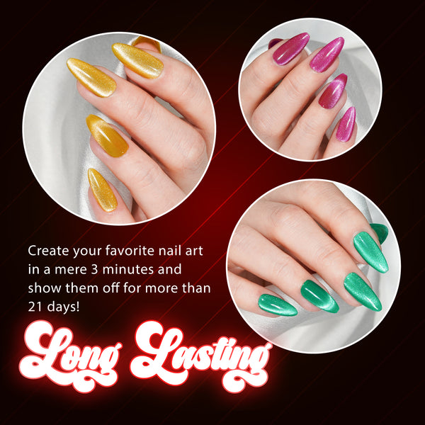 LAVIS Cat Eyes CE3 - 01 - Gel Polish 0.5 oz - Tropical Candy