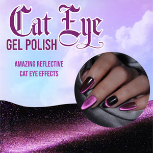 LAVIS Cat Eyes CE4 - 01 - Gel Polish 0.5 oz - Fairy Tale