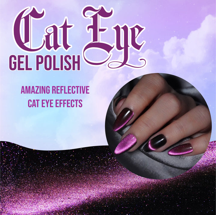 LAVIS Cat Eyes CE4 - 03 - Gel Polish 0.5 oz - Fairy Tale
