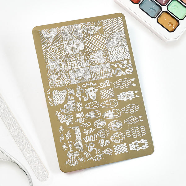 Nail Printing Steel Plate XY-DF03