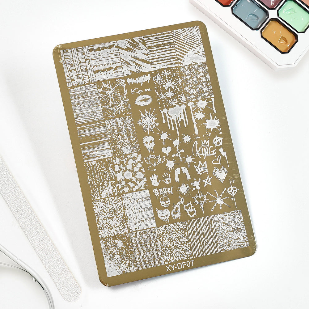 Nail Printing Steel Plate XY-DF07