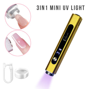 Classy Nail 3in1 Mini UV Light - Yellow