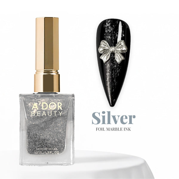 A'DOR Marble Ink - Metallic 10ml Set 5 Colors or Foil & Metallic 15ml Set 4 Colors