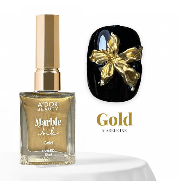 A'DOR Foil Marble Ink 15ml - Set 4 Colors