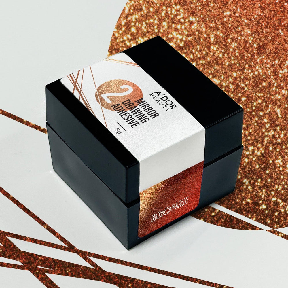 A'DOR Mirror Spider Gel - Bronze - DTK Nail Supply