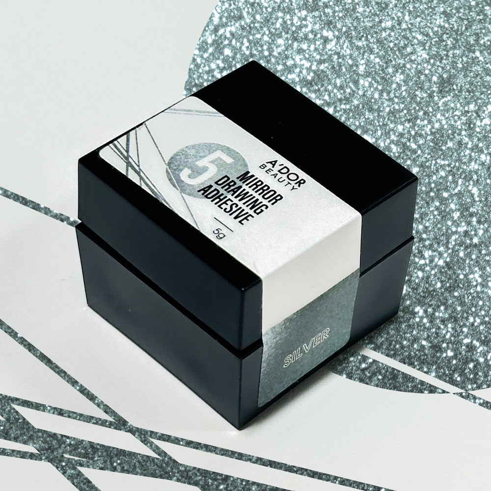 A'DOR Mirror Spider Gel - Silver - DTK Nail Supply