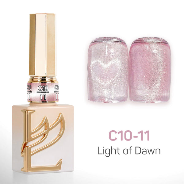 LAVIS C10 - Set 24 Colors - Gel Polish 0.5 oz - Light of Dawn Collection