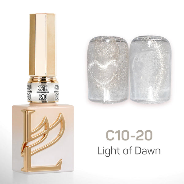 LAVIS C10 - Set 24 Colors - Gel Polish 0.5 oz - Light of Dawn Collection