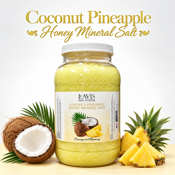 LAVIS - Coconut - Pineapple Honey Mineral Salt - 1 gallon